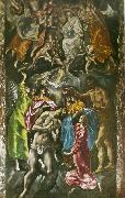 baptism of christ El Greco